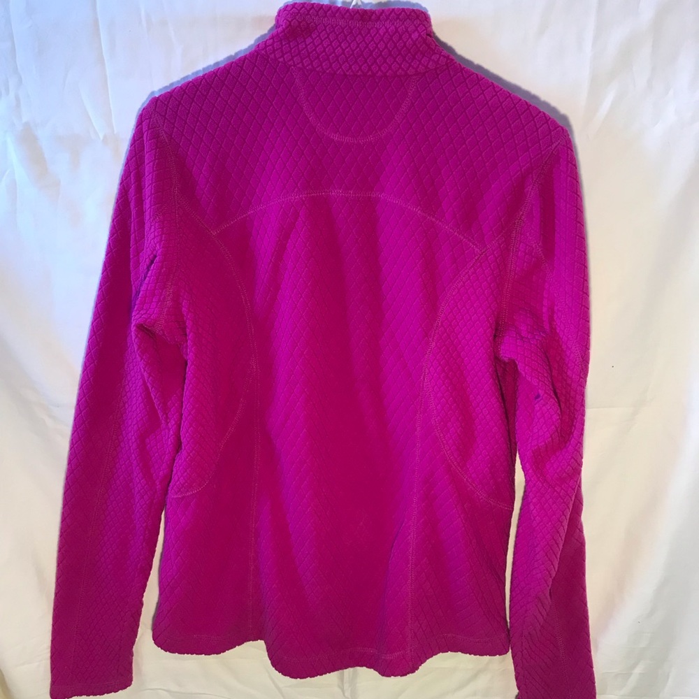 Fleece Patterned Quarter-Zip - Picture 3 of 5